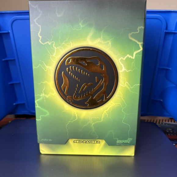 Super 7 Power Rangers Ultimates Red Ranger Action Figure - Picture 2 of 7